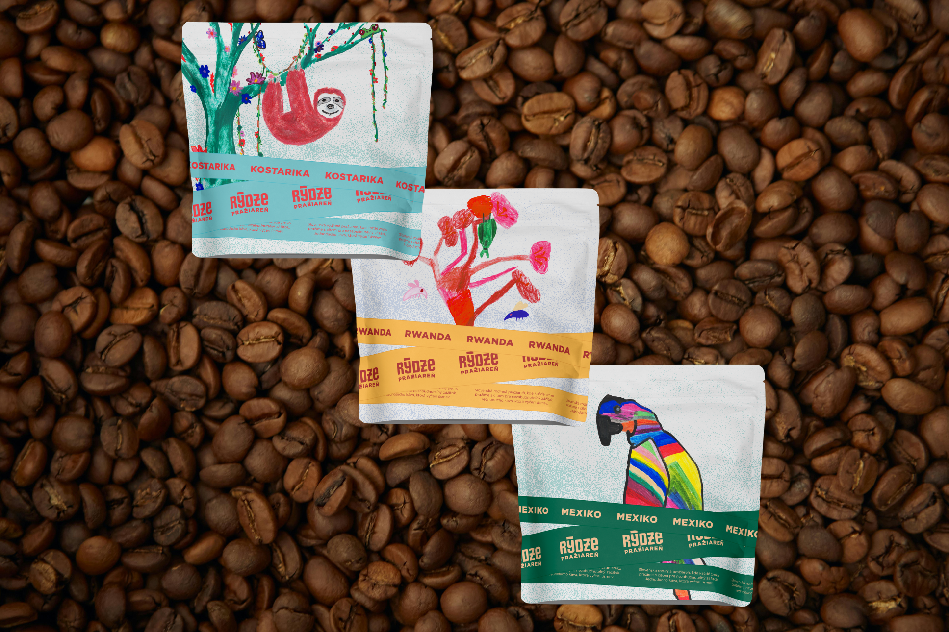 Pražírna Rýdze raketově roste. Za úspěchem stojí práce rodičů a kresby jejich syna