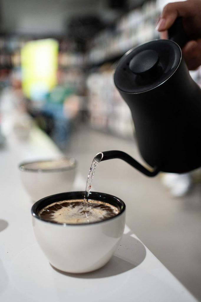 cupping v Coffeeinu